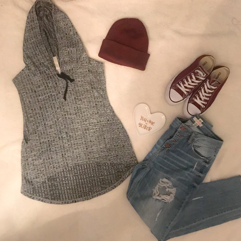 Hooded top